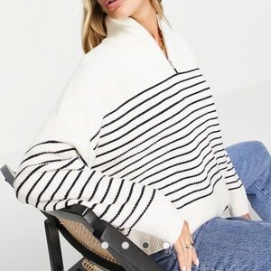 Mango striped sweater size M